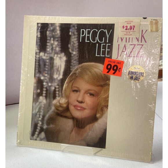 Peggy Lee - Mink Jazz - Capital Records (Hi-Fi Recording) LP/Vinyl Very Good + - Picture 1 of 16